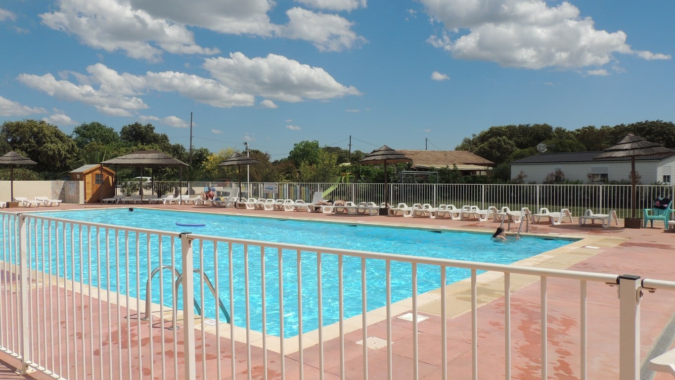 camping herault piscine toboggan