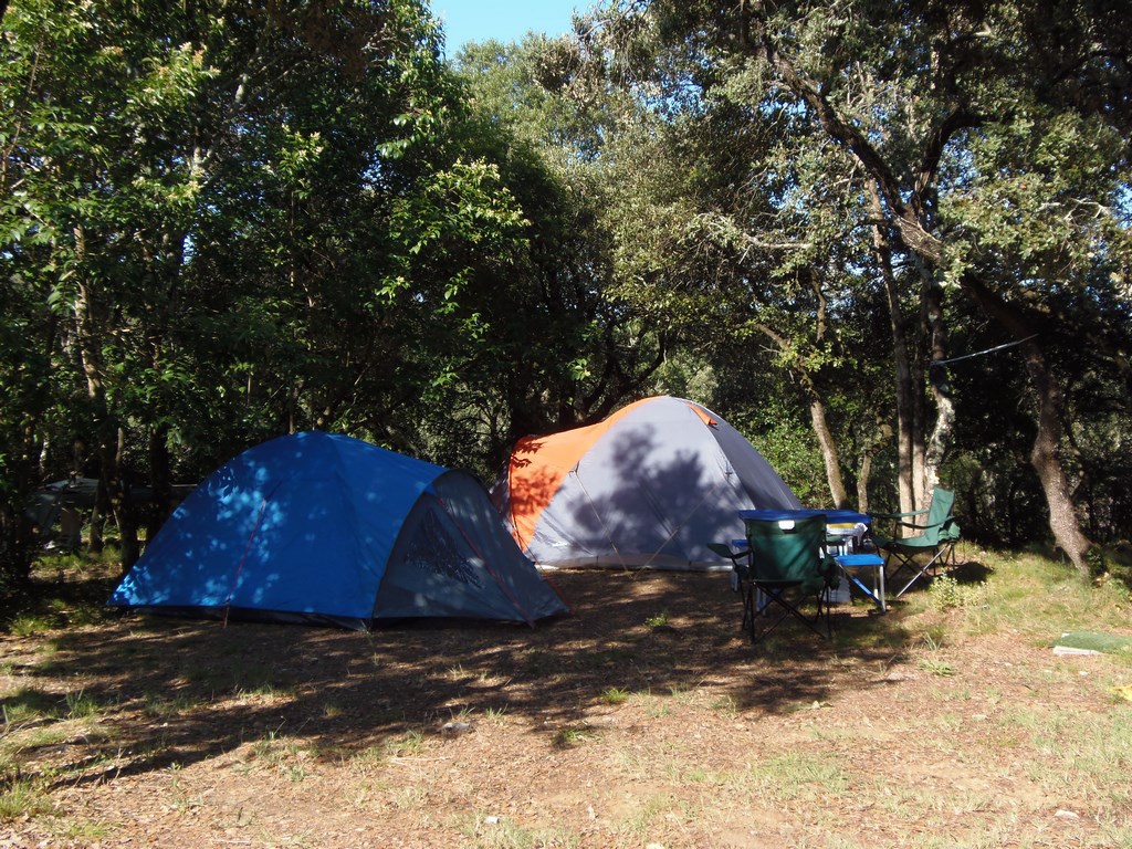 camping site tent languedoc roussillon