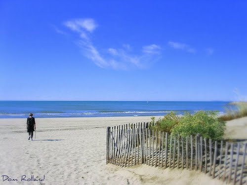 Camping Sommières Près De Nîmes | Domaine De Gajan : Plage Grande Motte1