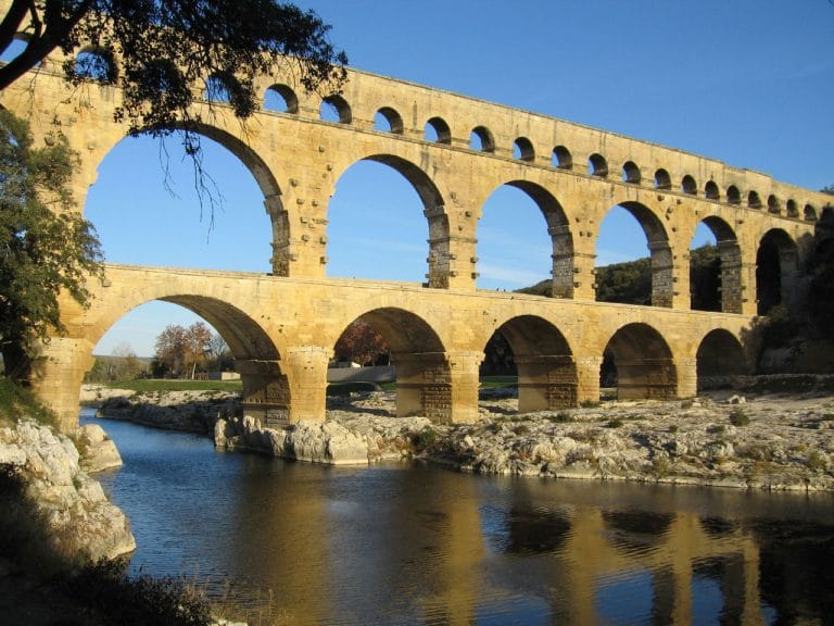 Camping Sommières Près De Nîmes | Domaine De Gajan : Pont Du Gard