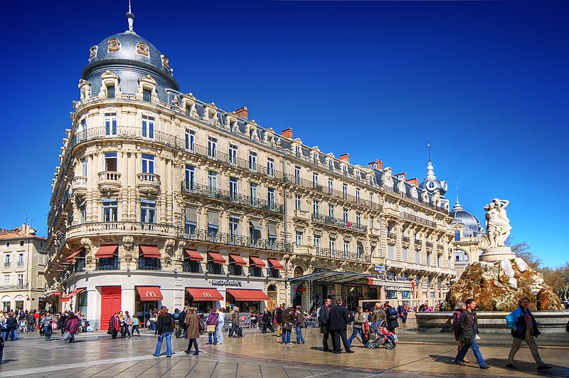 place de la comédie Montpellier