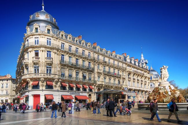 tourisme à Montpellier : place de la comédie