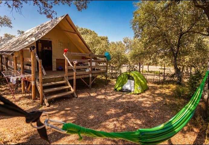 Camping Près De Lunel Dans L'hérault | Domaine De Gajan : Safari